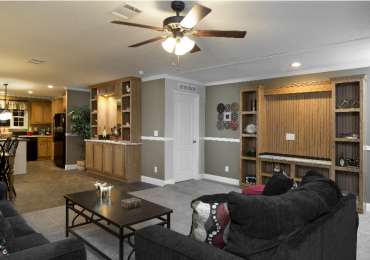 Model Mobile Home D94-962 Den View Kitchen