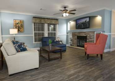 Model Mobile Home E84-978 Den View